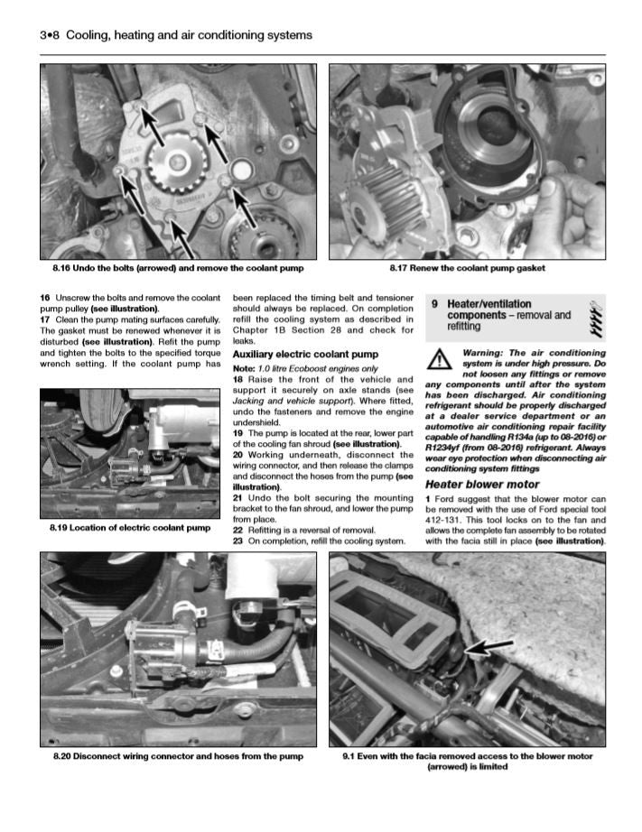 Ford Focus Petrol & Diesel 64 to 18 Oct 2014 - 2018 Haynes Repair Workshop Manual (9781785214172)