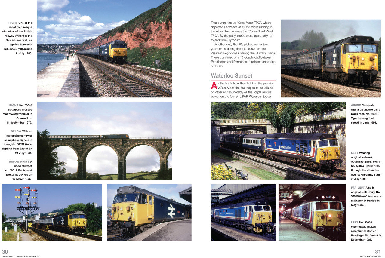 English Electric Class 50 Diesel Locomotive Owners Workshop Manual