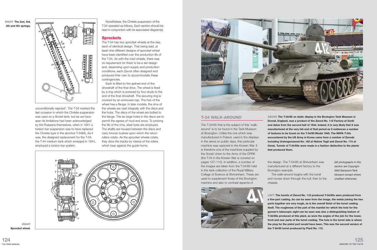 Soviet T-34 Tank Manual 1940 to date (all models) Owners' Workshop Manual