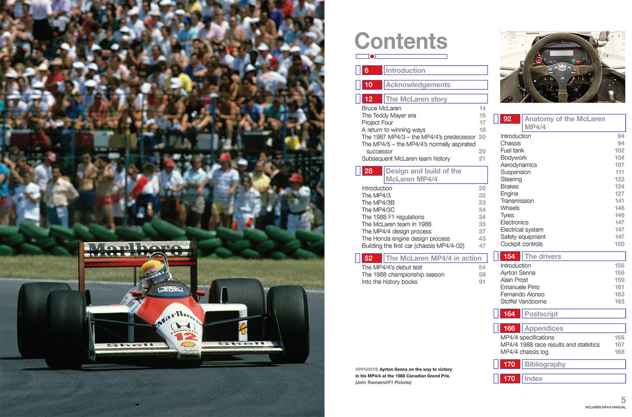 McLaren MP4/4 1988 (all models) Owners Workshop Manual (9781785211379)