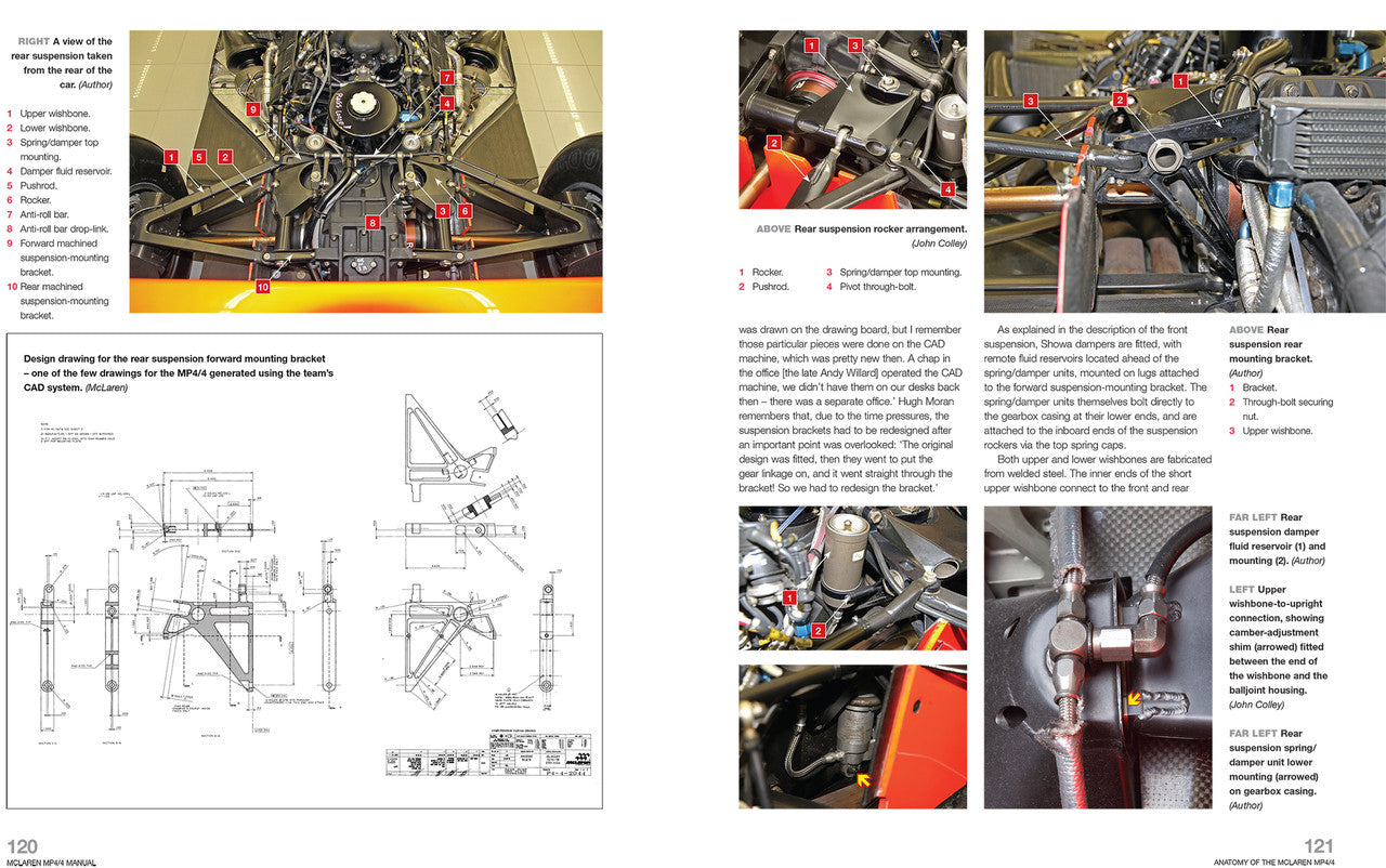 McLaren MP4/4 1988 (all models) Owners Workshop Manual (9781785211379)