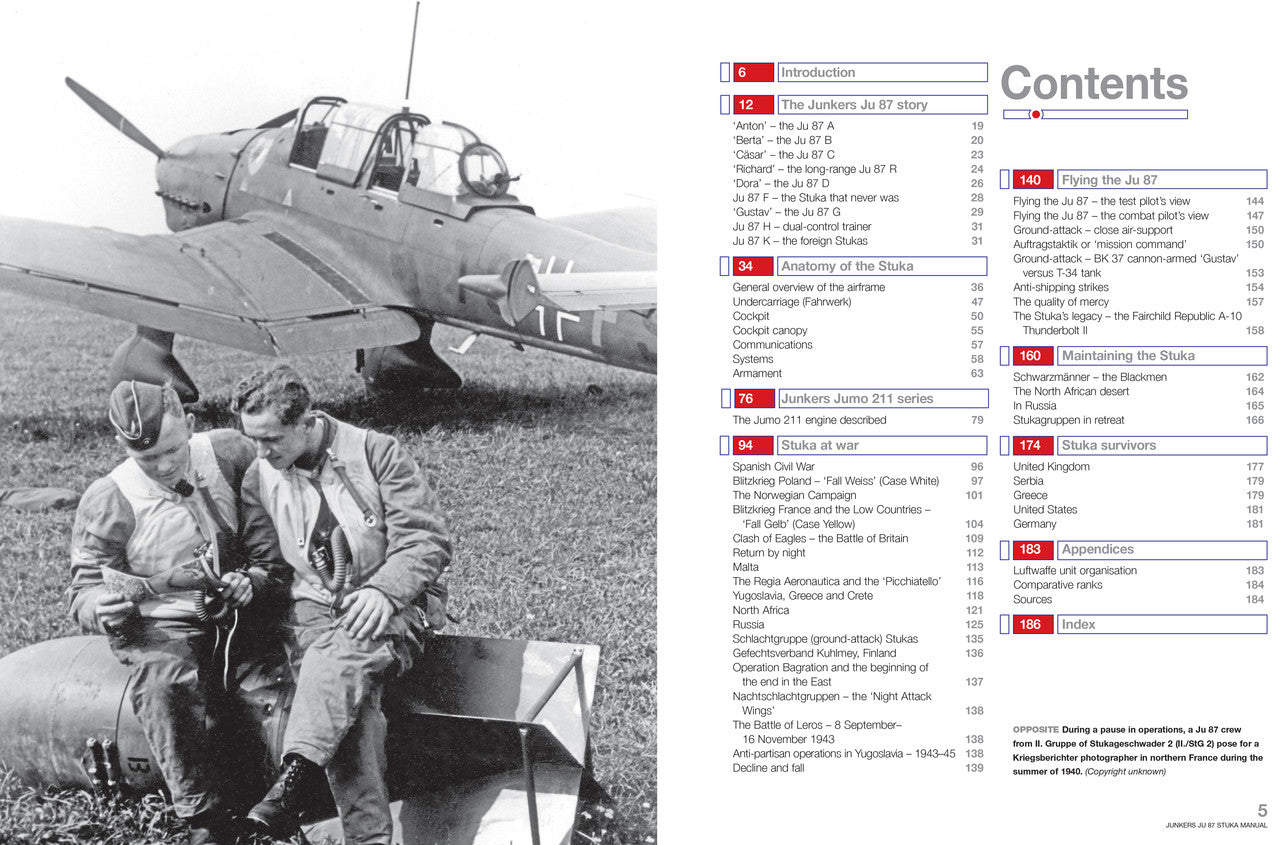 Junkers Ju 87 Stuka All marks and variants 1935 - 45 Owners' Workshop Manual