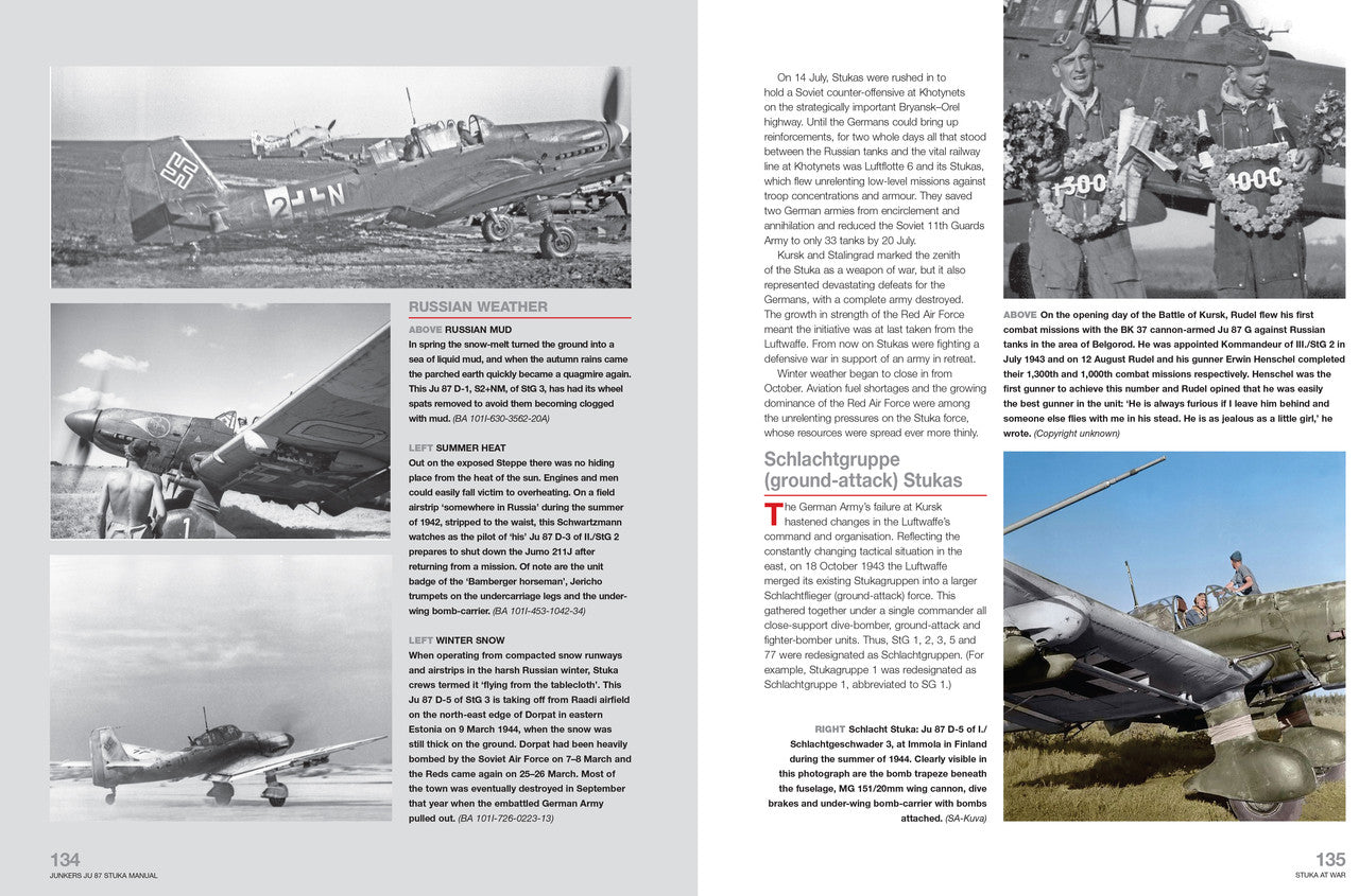 Junkers Ju 87 Stuka All marks and variants 1935 - 45 Owners' Workshop Manual