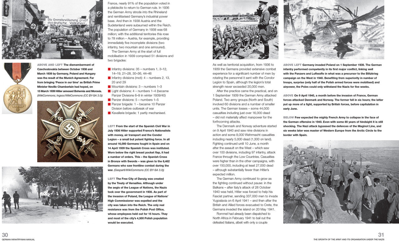 German Infantryman - The German Soldier 1939 - 1945 Haynes Operations Manual (9781785211683)