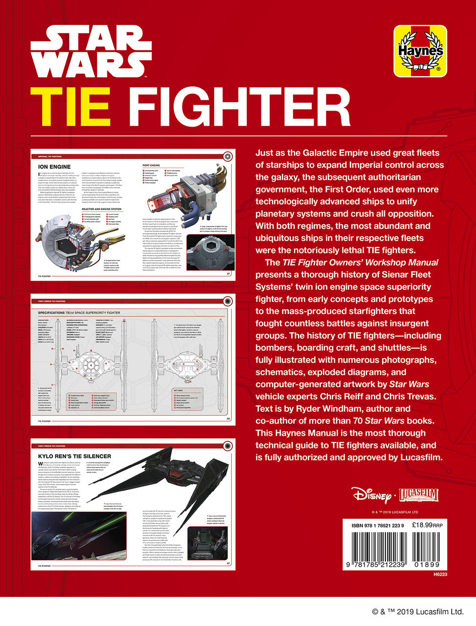 Star Wars TIE Fighter Haynes Owners' Workshop Manual (9781785212239)
