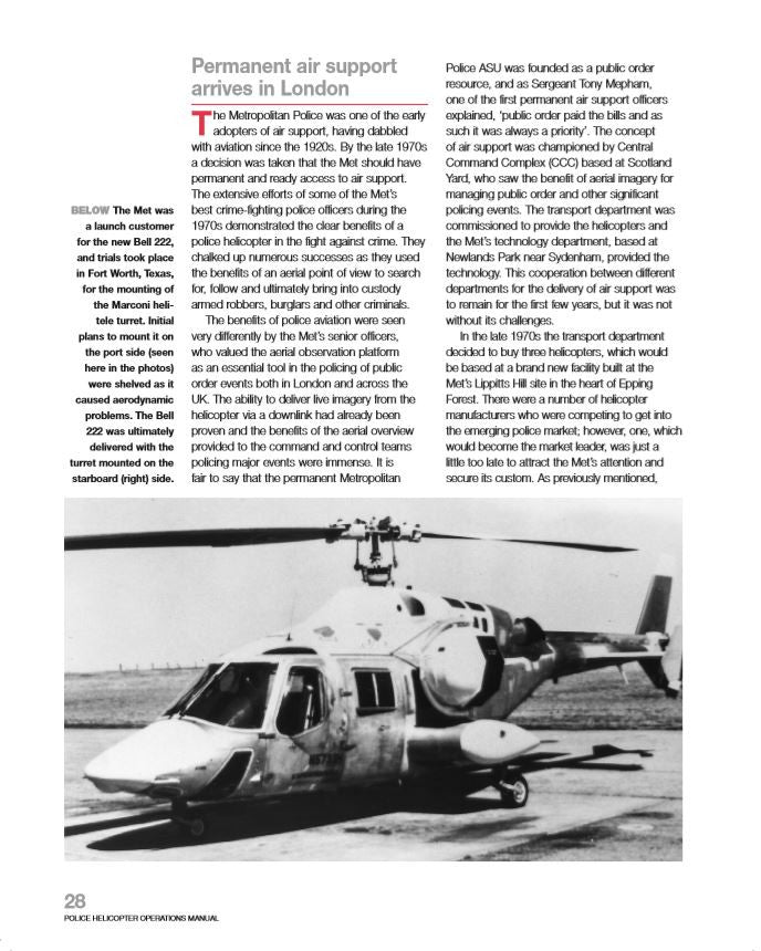 Police Helicopter - Delivering Air Support for Law Enforcement - Haynes Operations Manual (9781785215704)