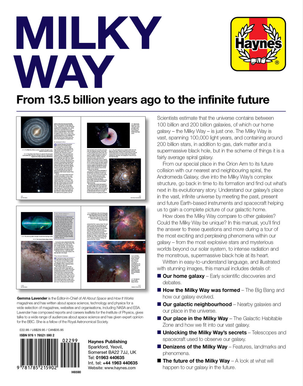 Milky Way From 13.5 billion Years ago to the Infinite Future - Haynes Owners' Manual (9781785215902)