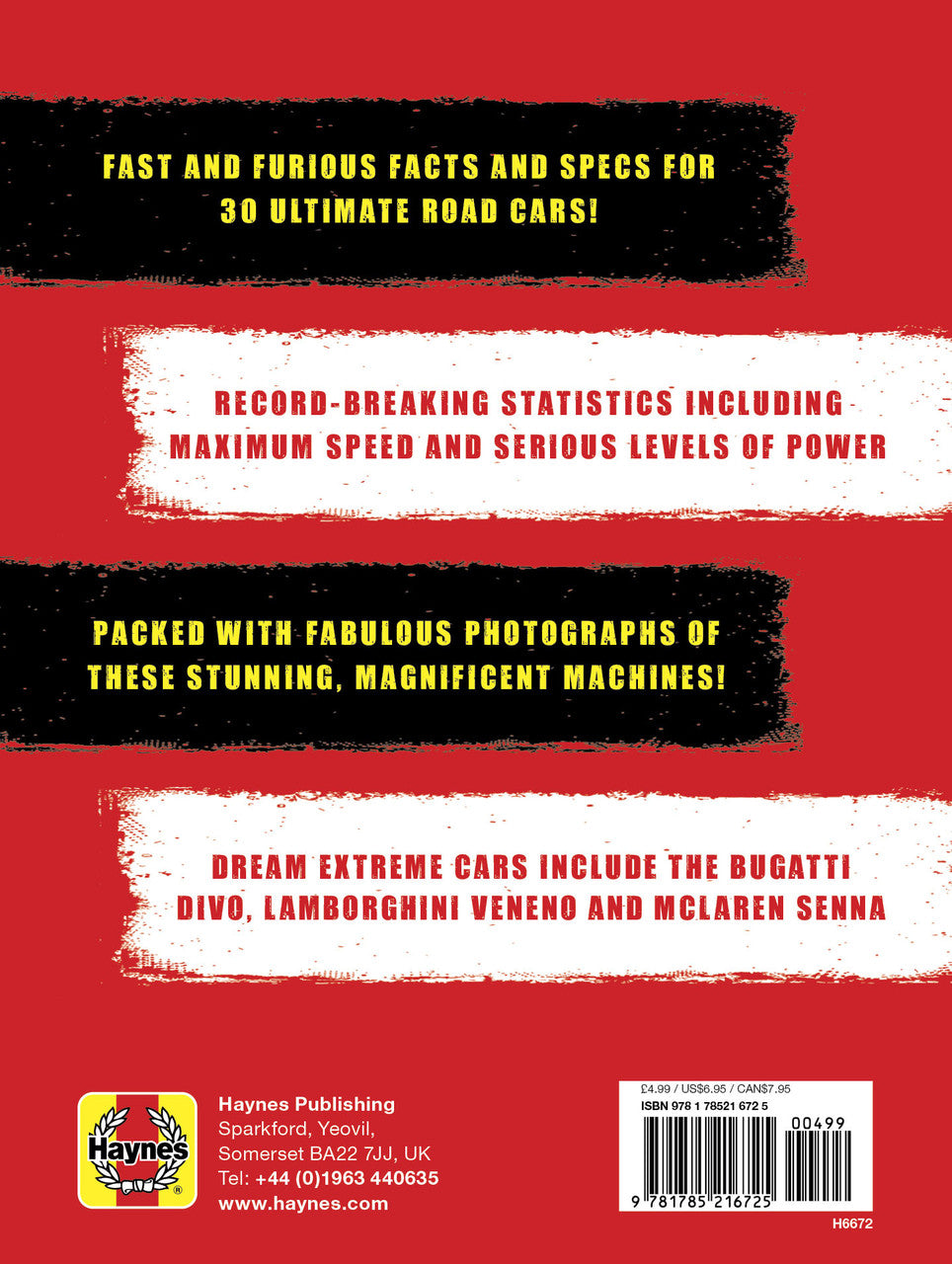 Extreme Cars Pocket Manual (9781785216725)