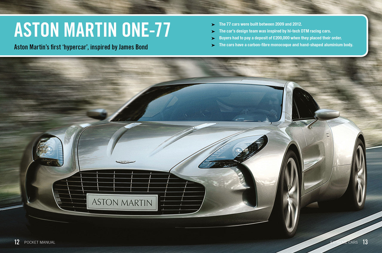 Extreme Cars Pocket Manual (9781785216725)