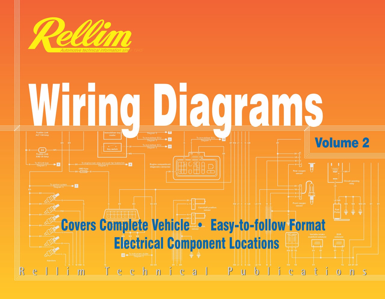 Rellim Wiring Diagrams volume 2 (RERW2, 9781876953157)