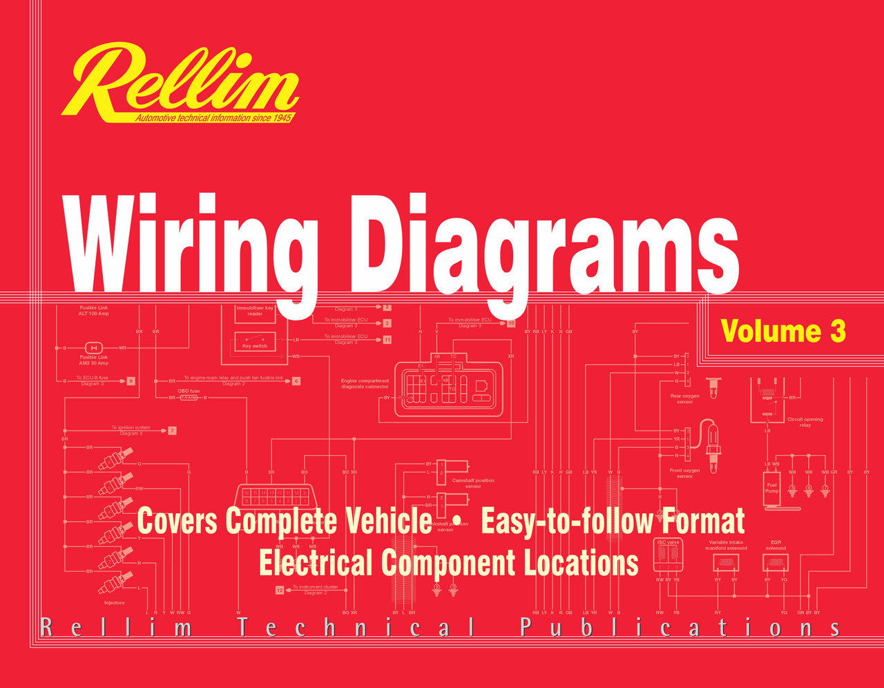 Rellim Wiring Diagrams volume 3 (RERW3, 9781876953218)