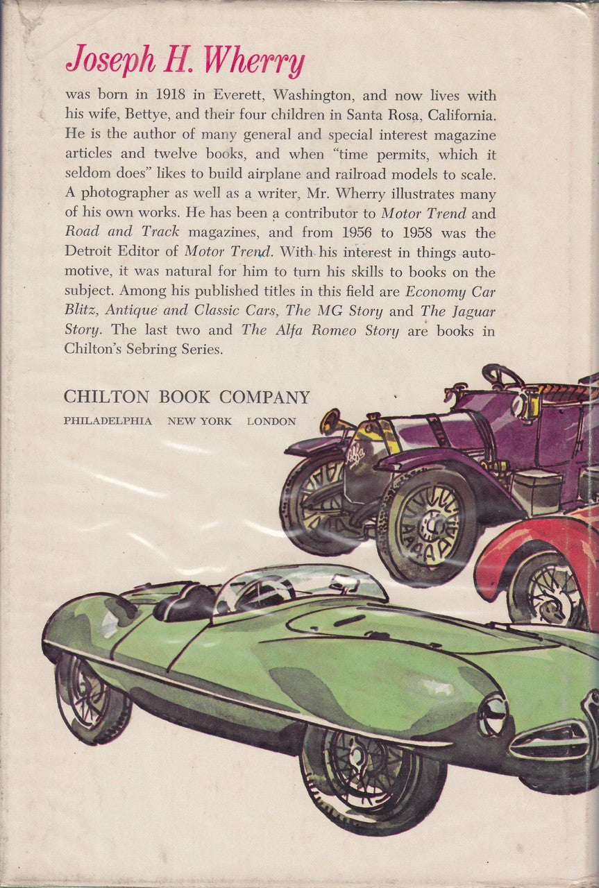 Alfa-Romeo Story (Hardcover by Joseph H. Wherry, 1970) (9780801952203)