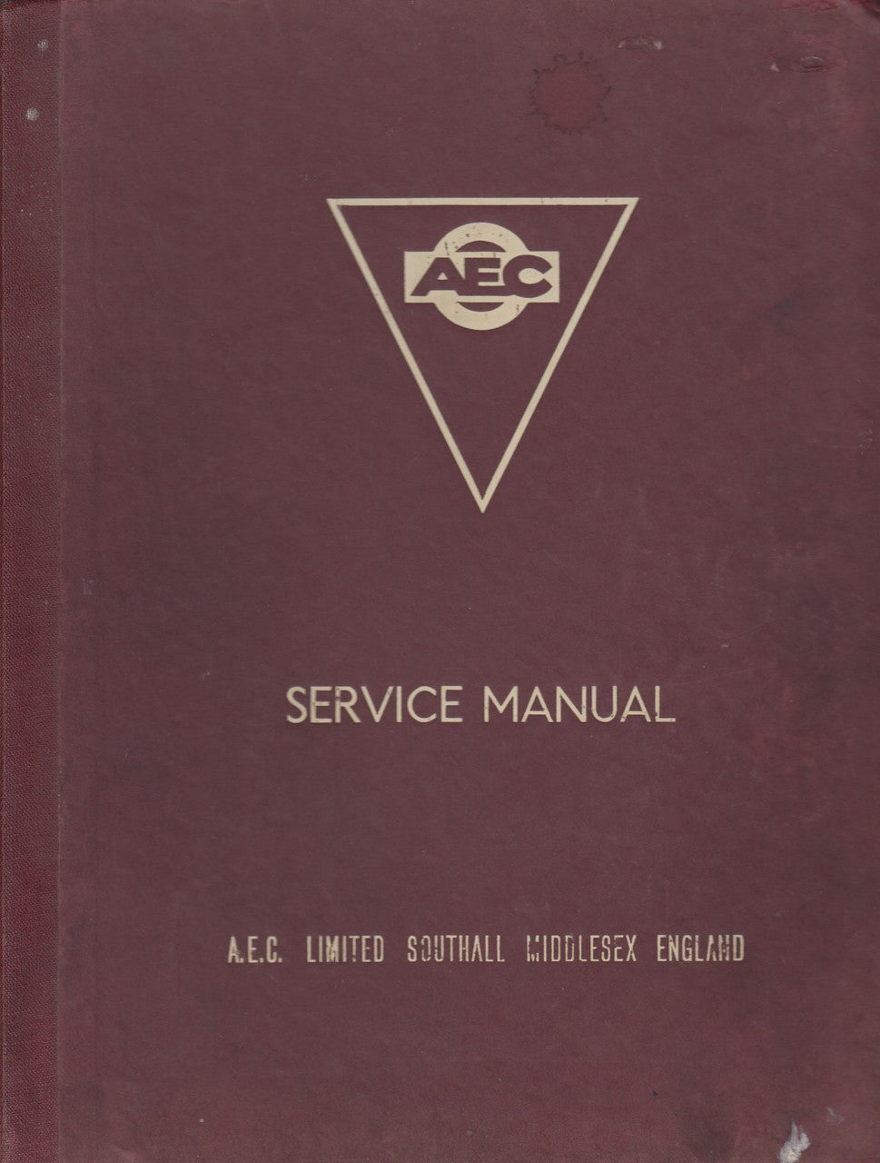 AEC Service Manual Mandator, Mark V Goods Chassis (A.E.C. Limited)