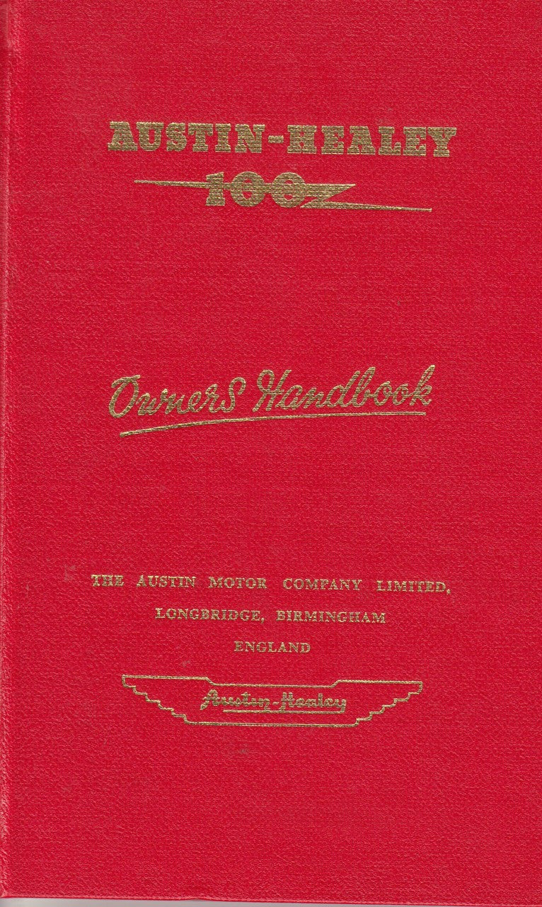 Austin-Healey 100Z Owner's Handbook (1955, Austin-Healey)