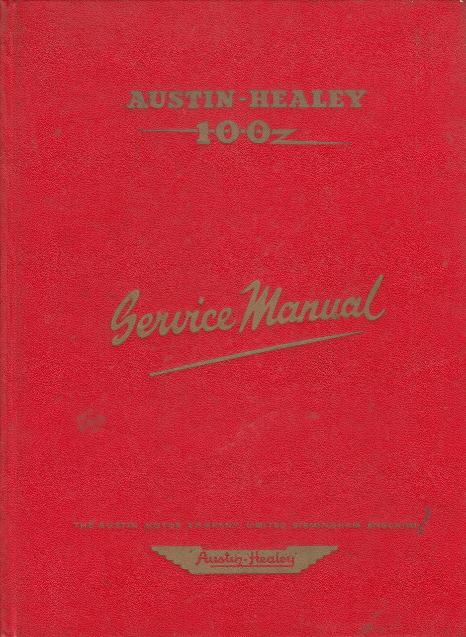 Austin Healy 100 Series BNI Original Service Manual 1959 (Publication Part No. AKD4851) (AKD4851)