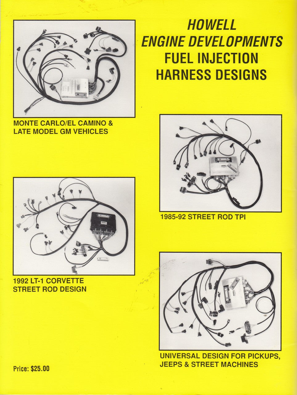 Service manual for Corvette, Camaro, Firebird  LT-1 & Tuned Port Fuel Injection (Howell Engine Developments)