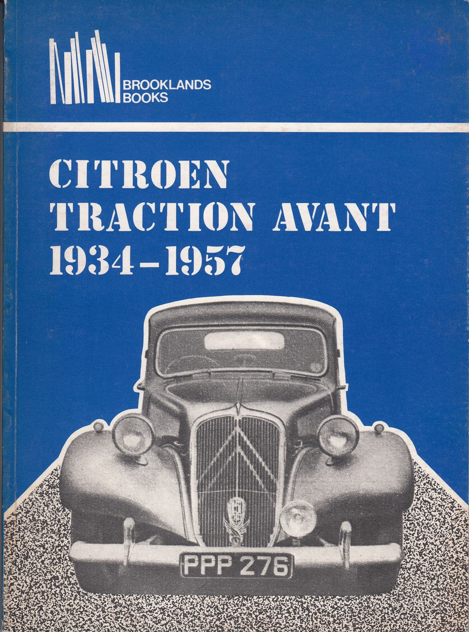 Citroen Traction Avant 1934 - 1957 (Brooklands Books) (0906589126)