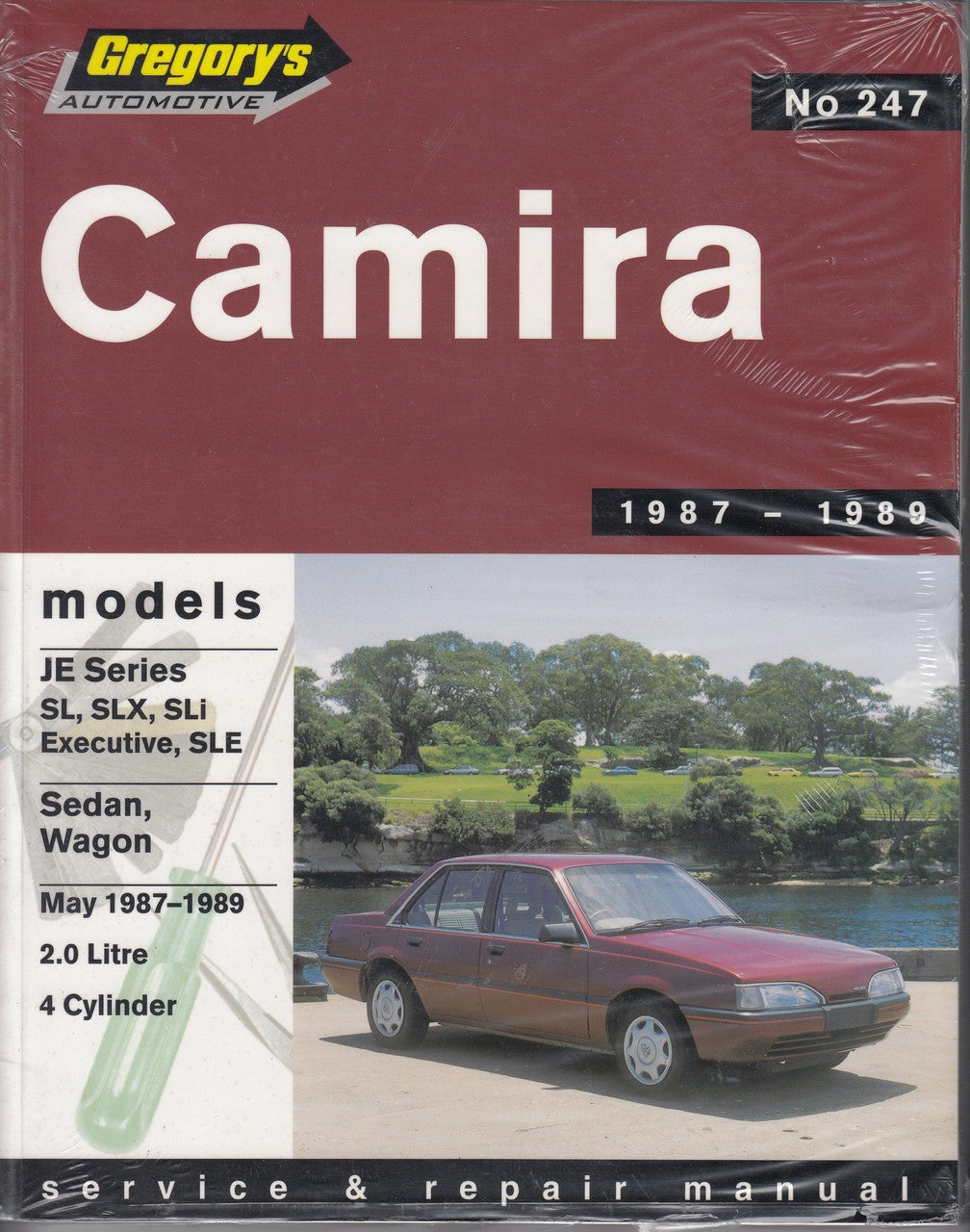 Holden Camira JE Series 1987 - 1989 Workshop Manual