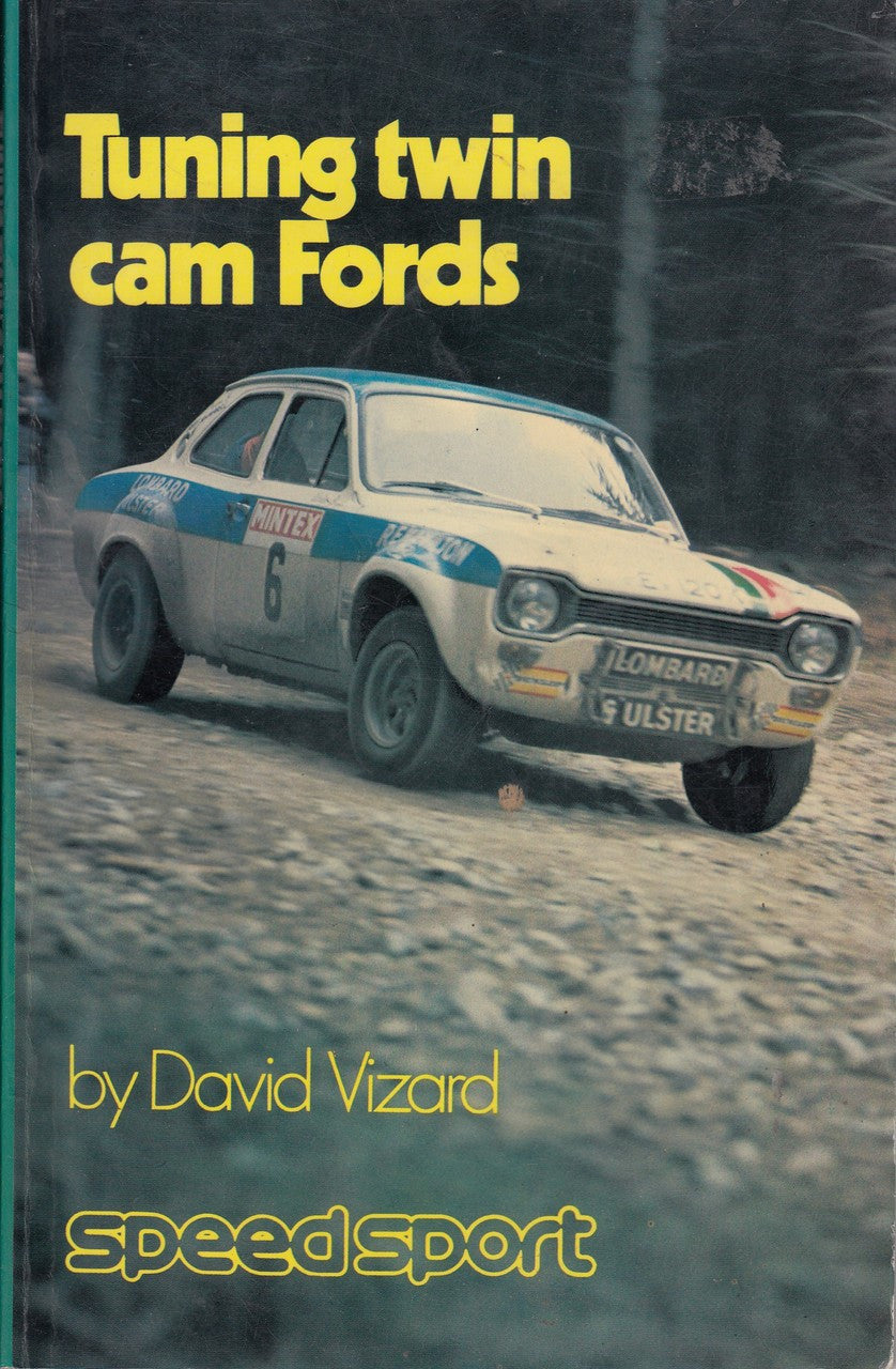 Tuning twin cam Fords book with classic blue-and-cream Ford on cover