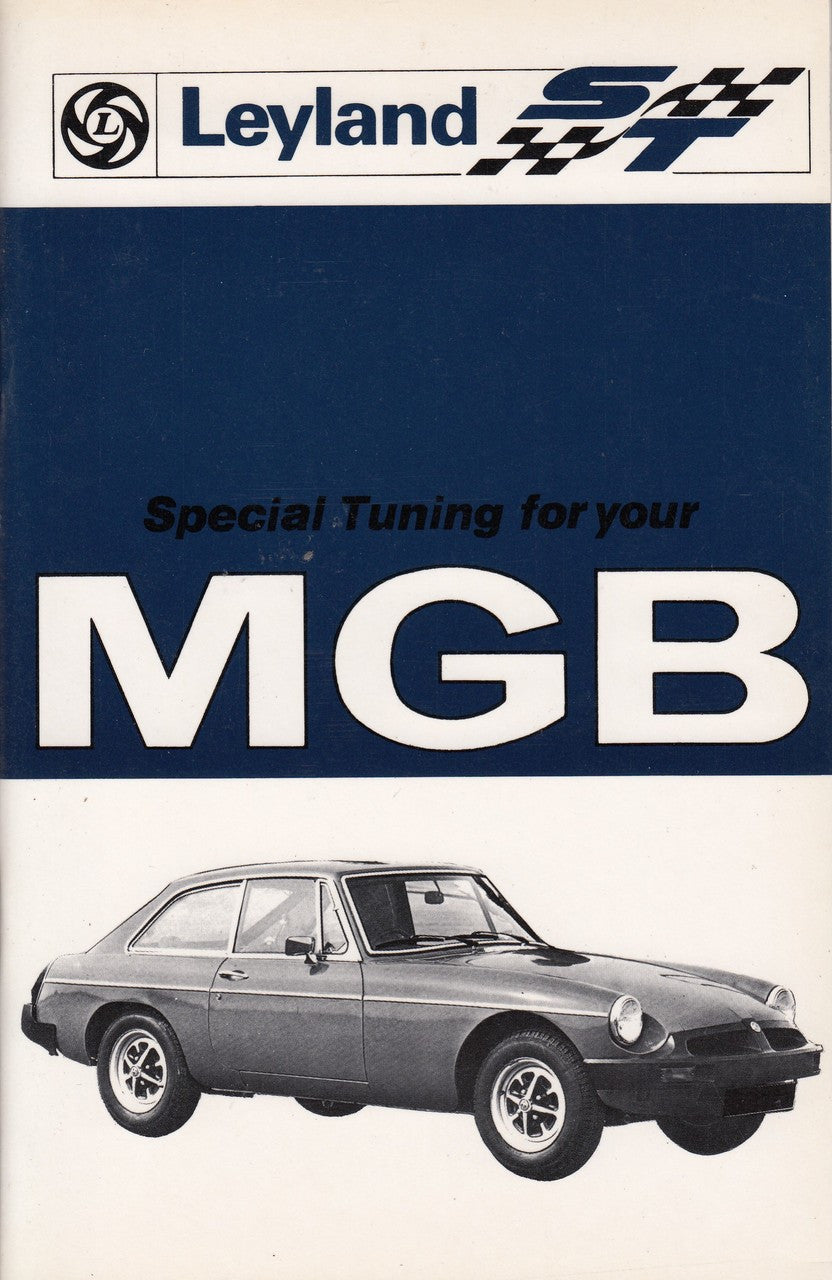 Special Tuning for Your MGB