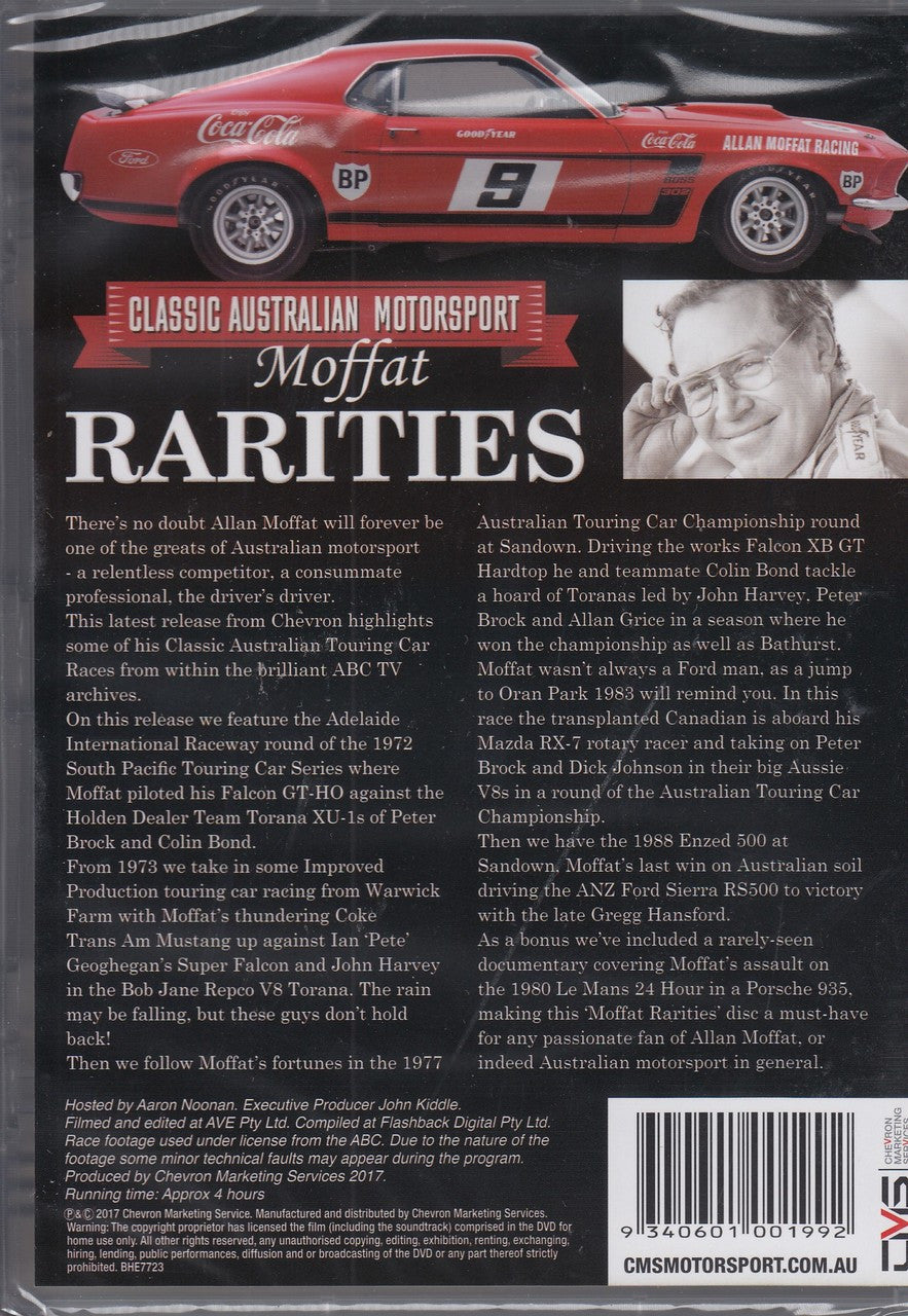 Classic Australian Motorsport vol 3 Moffat Rarities DVD