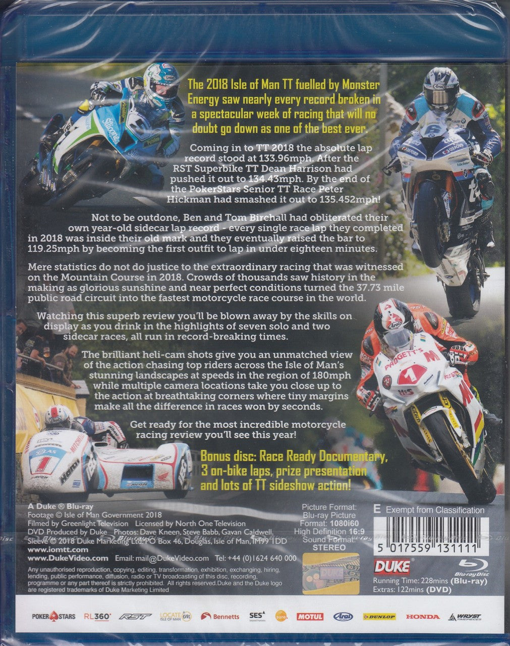 TT 2018 Isle Of Man Official Review Bluray