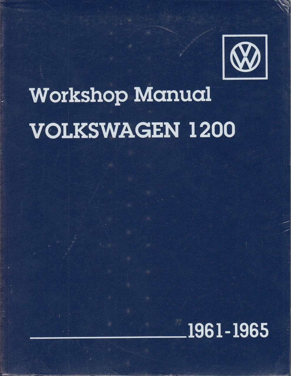 Volkswagen 1200 Workshop Manual 1961-1965 Type 11, 14, 15 (Paperback)