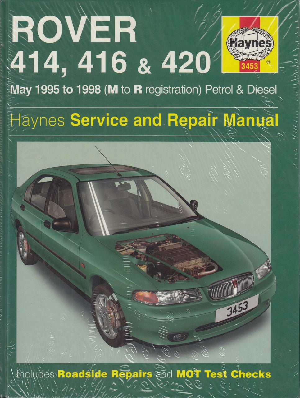 Rover 414, 416 & 420 Petrol & Diesel (May 1995 - 1998) (M to R reg) Haynes Repair Manual