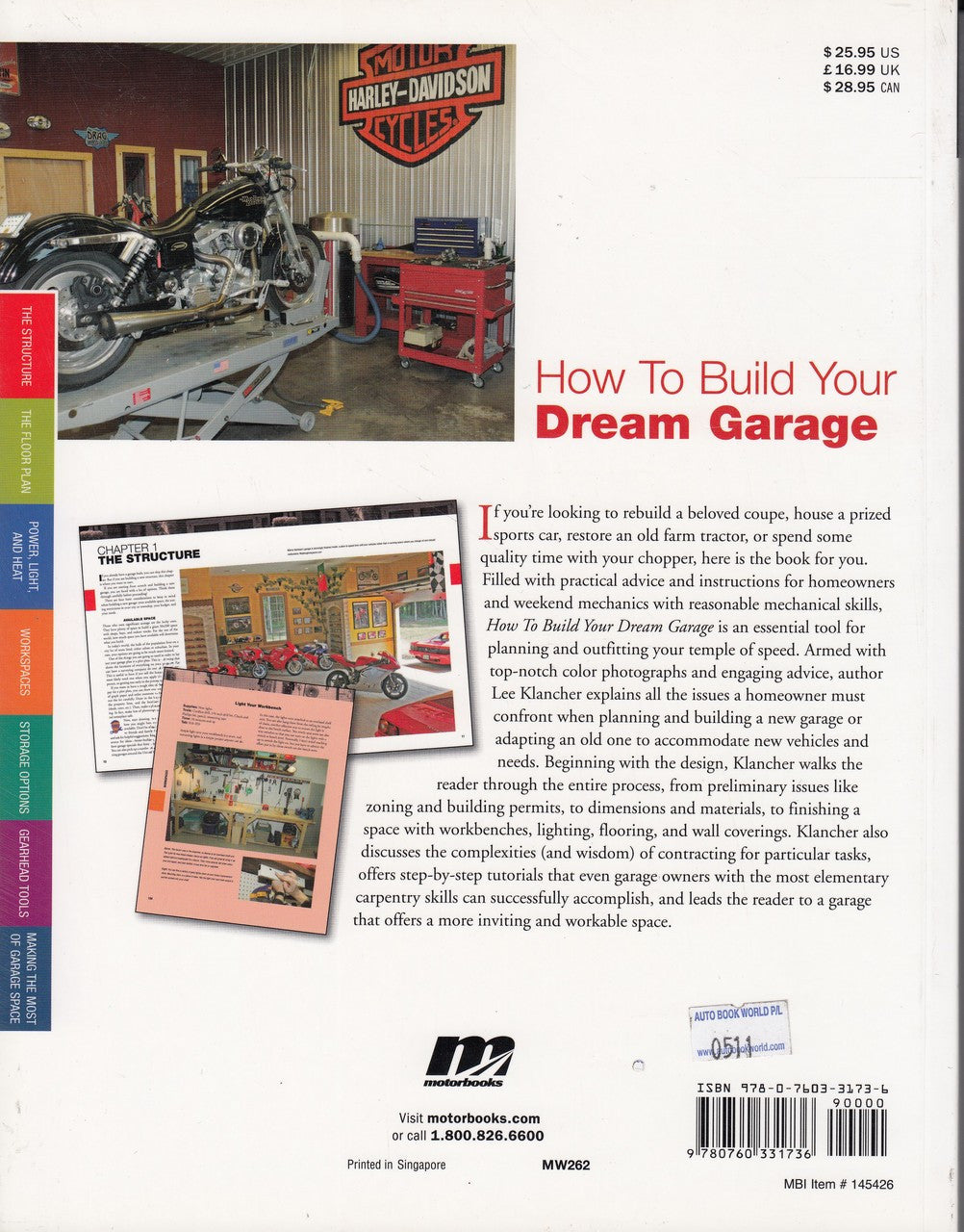How to Build your Dream Garage (Lee Klancher, ) (9780760331736)