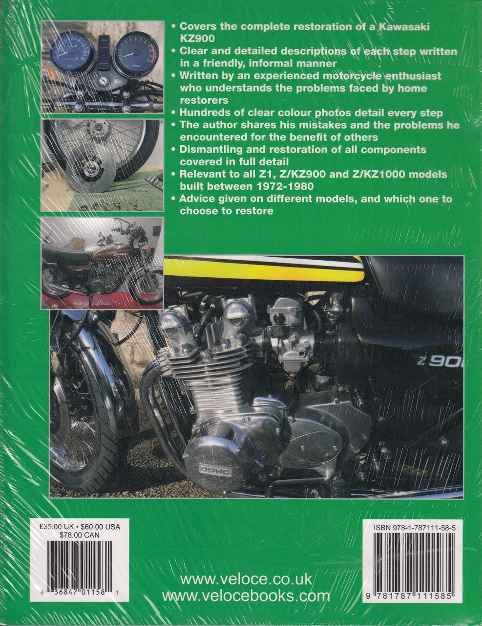 How to Restore Kawasaki Z1, Z/KZ900 & Z/KZ1000 (Restoration Guide by Chris Rooke) (9781787111585)