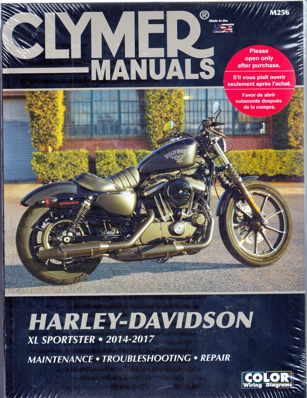 Harley-Davidson XL Sportster 2014 - 2017 Workshop Manual (9781620922309)