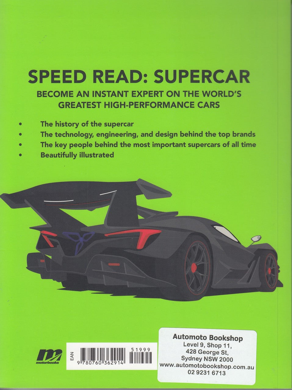 Speed Read Supercar: The History, Technology and Design Behind the World's Most Exciting Cars