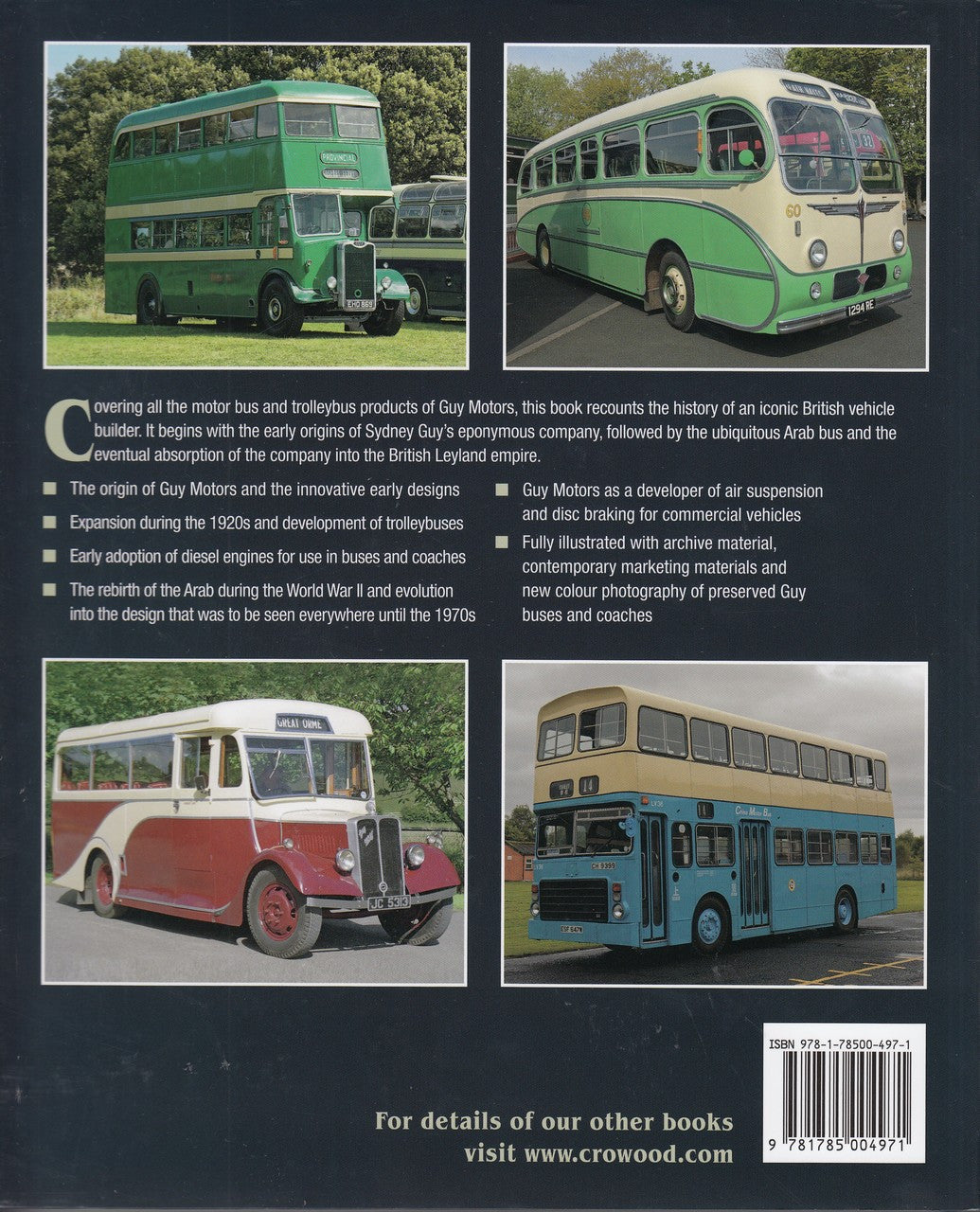 Guy Motors - Buses and Coaches (by Kevin Warrington) (9781785004971)