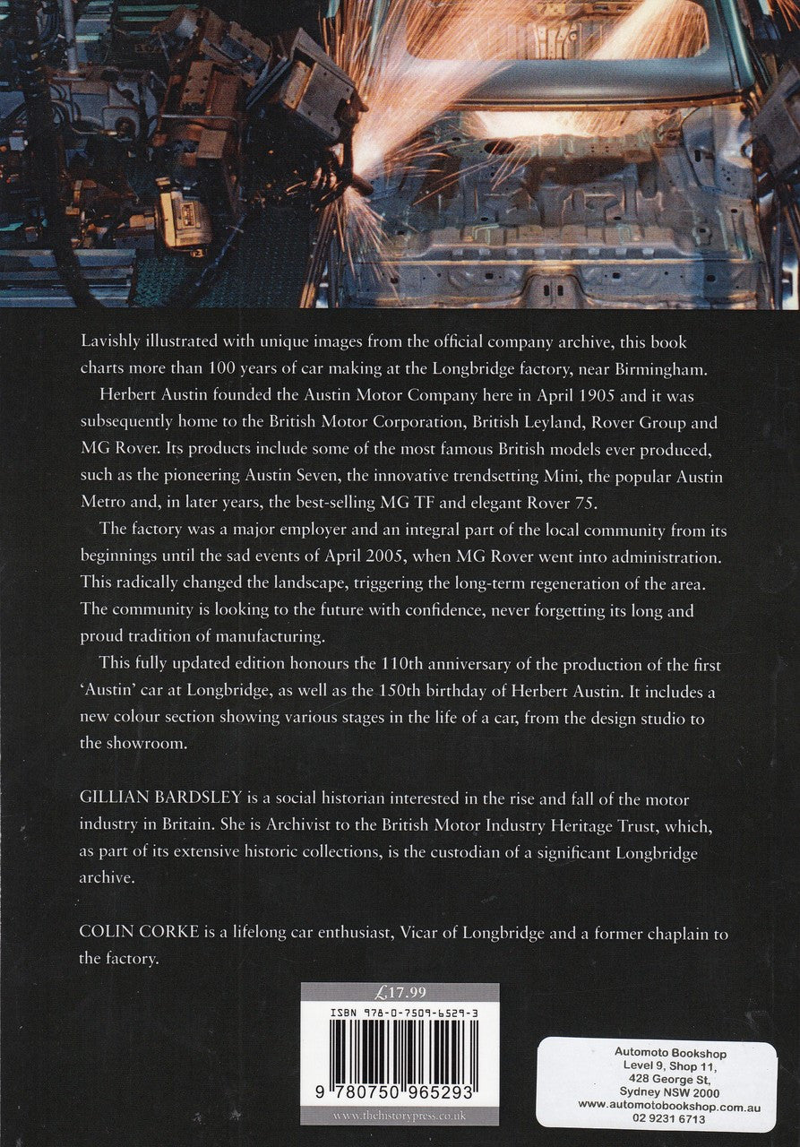 Making Cars at Longbridge 1905 to the Present Day (By Gillian Bardsley, Colin Corke) (9780750965293)