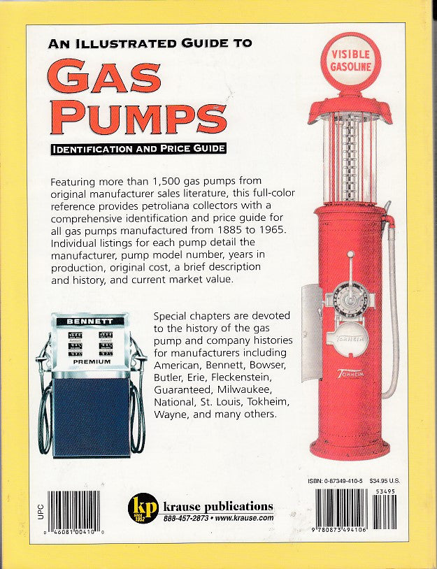 An Illustrated Guide to Gas Pumps - Identification and Price Guide (Paperback by Jack Sim) (9780873494106)