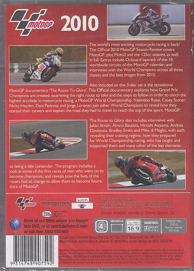 MotoGP Season Review 2010 DVD
