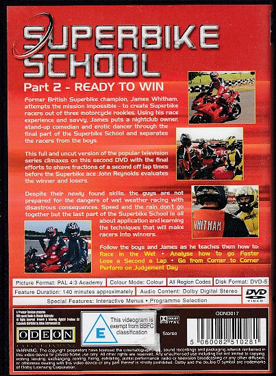 Super Bike School Part 2 - Ready To Win