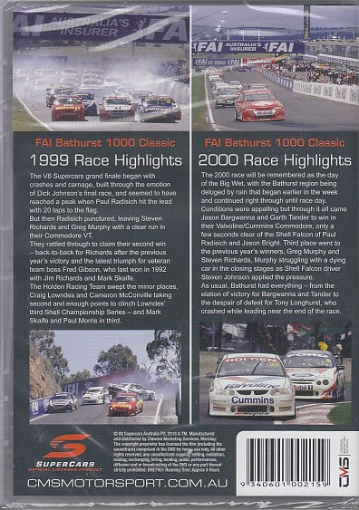 AI 1000 Classic Mt Panorama Bathurst 1999 Highlights, FAI 1000 Mt. Panorama Bathurst 2000 Highlights DVD (9340601002159)