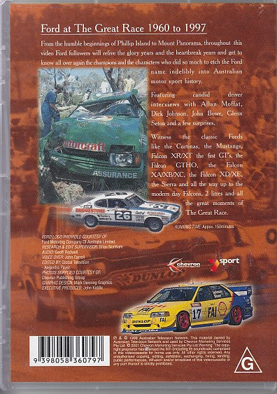 The Racing History of Ford - At The Great Race DVD (9398058360797)