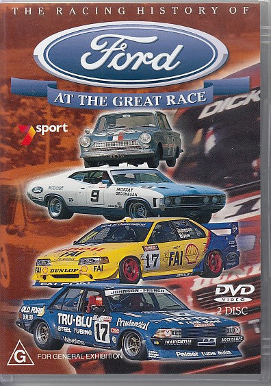 The Racing History of Ford - At The Great Race DVD (9398058360797)