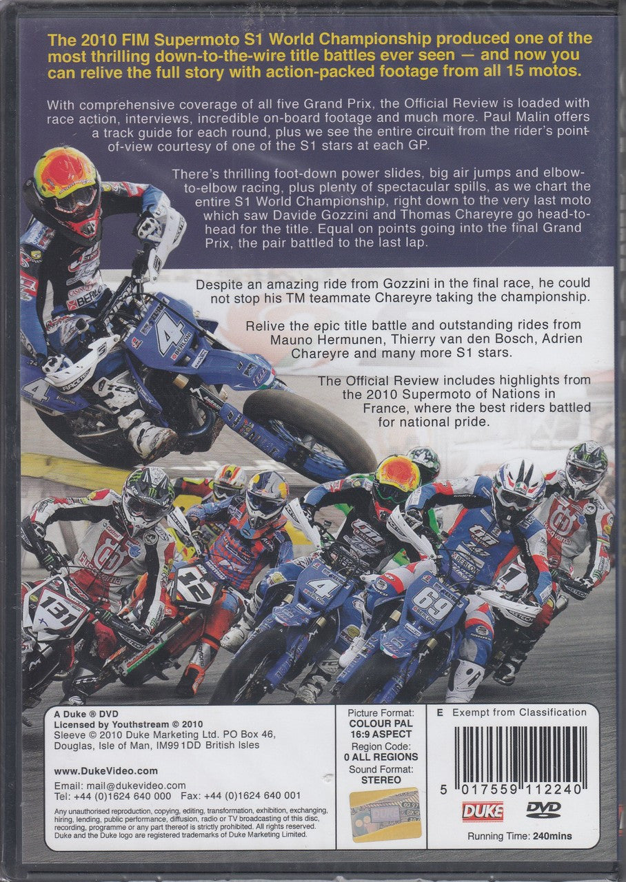 Supermoto World Championship Review 2010 DVD
