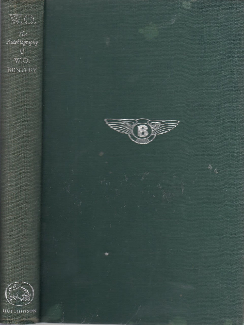 W.O. The autobiography of W.O. Bentley (1st Edition 1958)