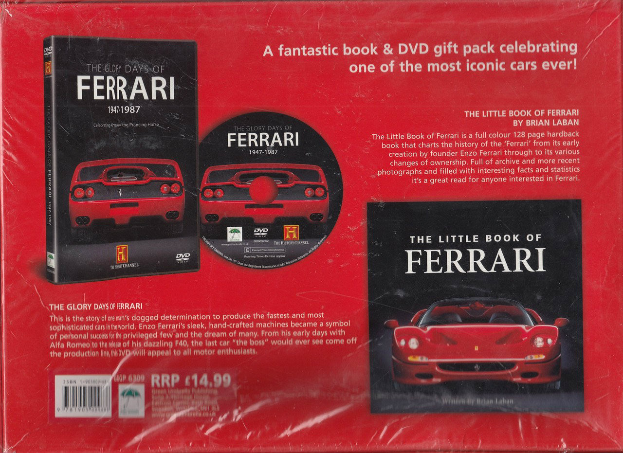 Ferrari Book & DVD Gift Pack