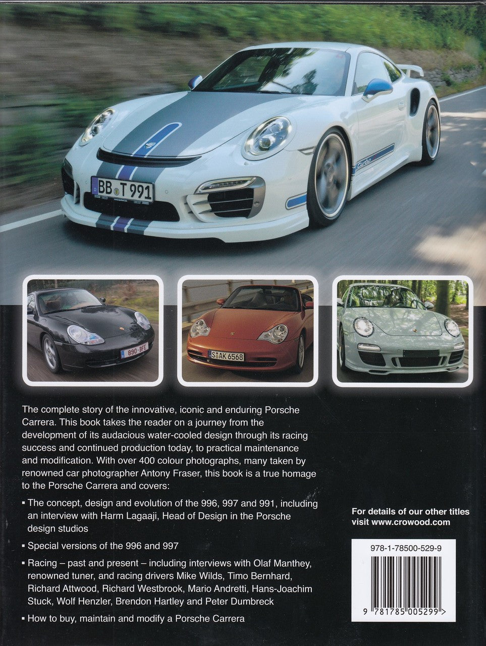 Porsche Carrera - The Water-Cooled Era 1998 - 2018 (Johnny Tipler) (9781785005299)