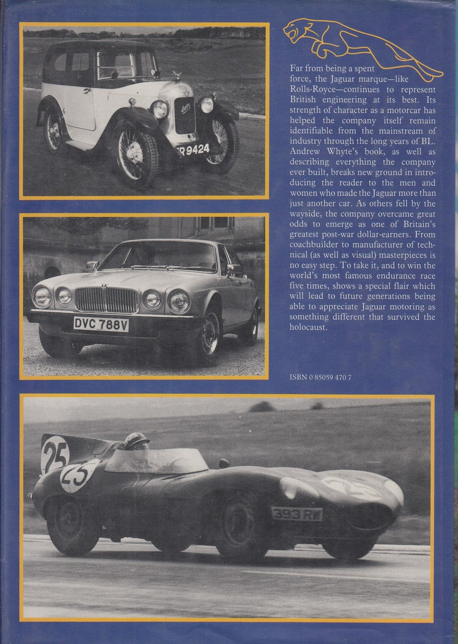Jaguar: The History of a Great British Car (1980 by Andrew Whyte) (9780850594706)