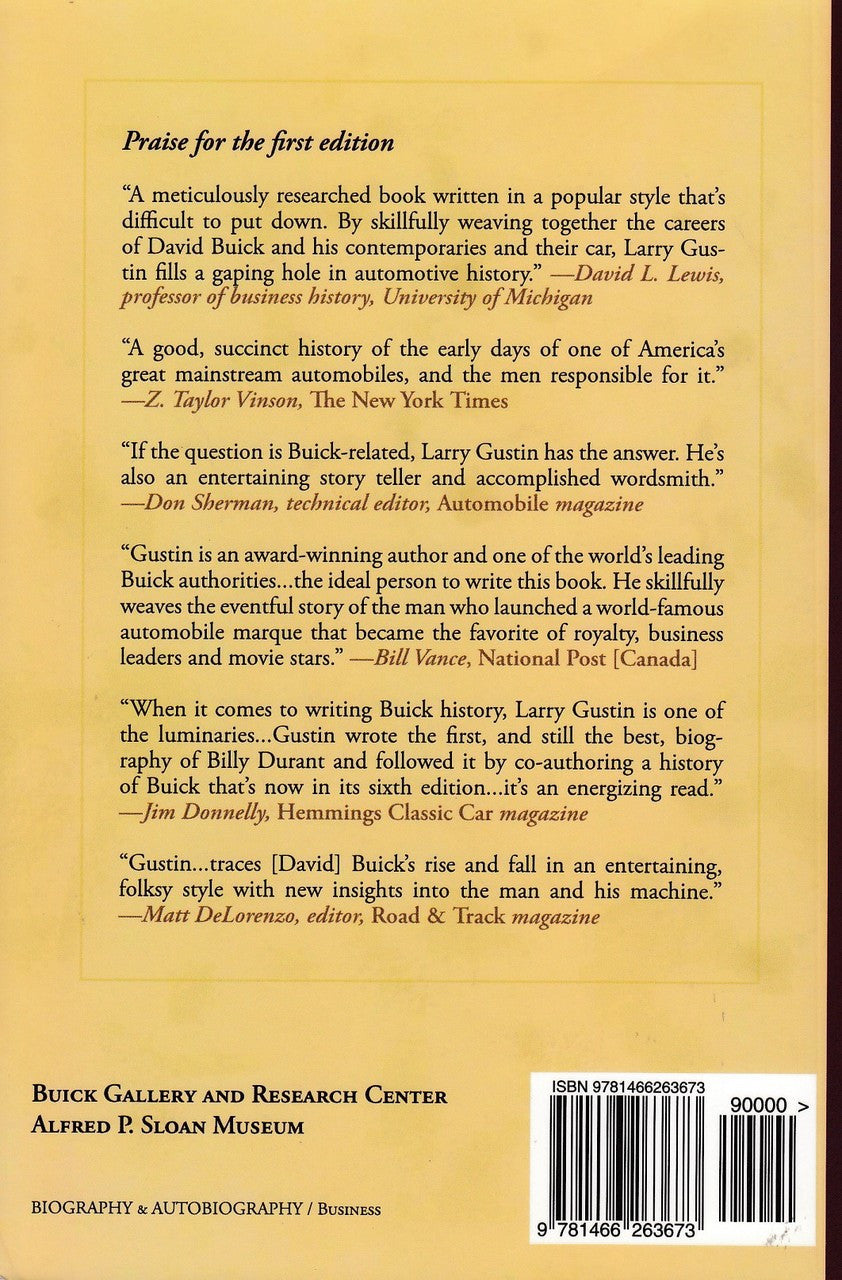 David Buick's Marvelous Motor Car - The men and the automobile that launched General Motors (9781466263673)