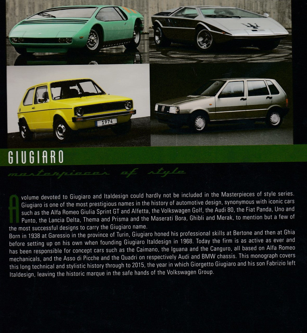 GIUGIARO Masterpieces of Style
