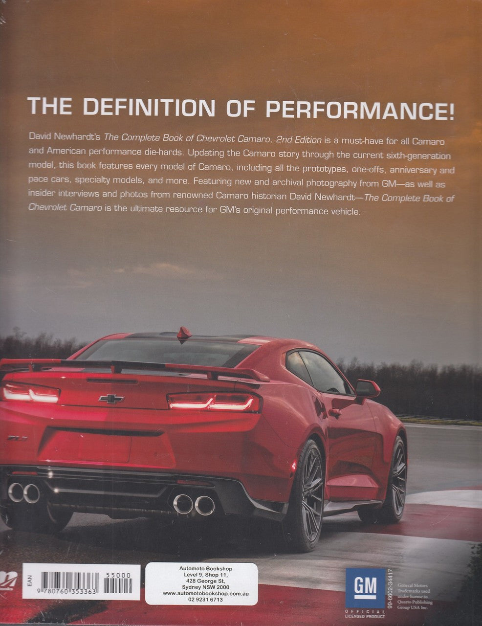 The Complete Book of Chevrolet Camaro - Every Model Since 1967 (2nd Edition) (9780760353363)