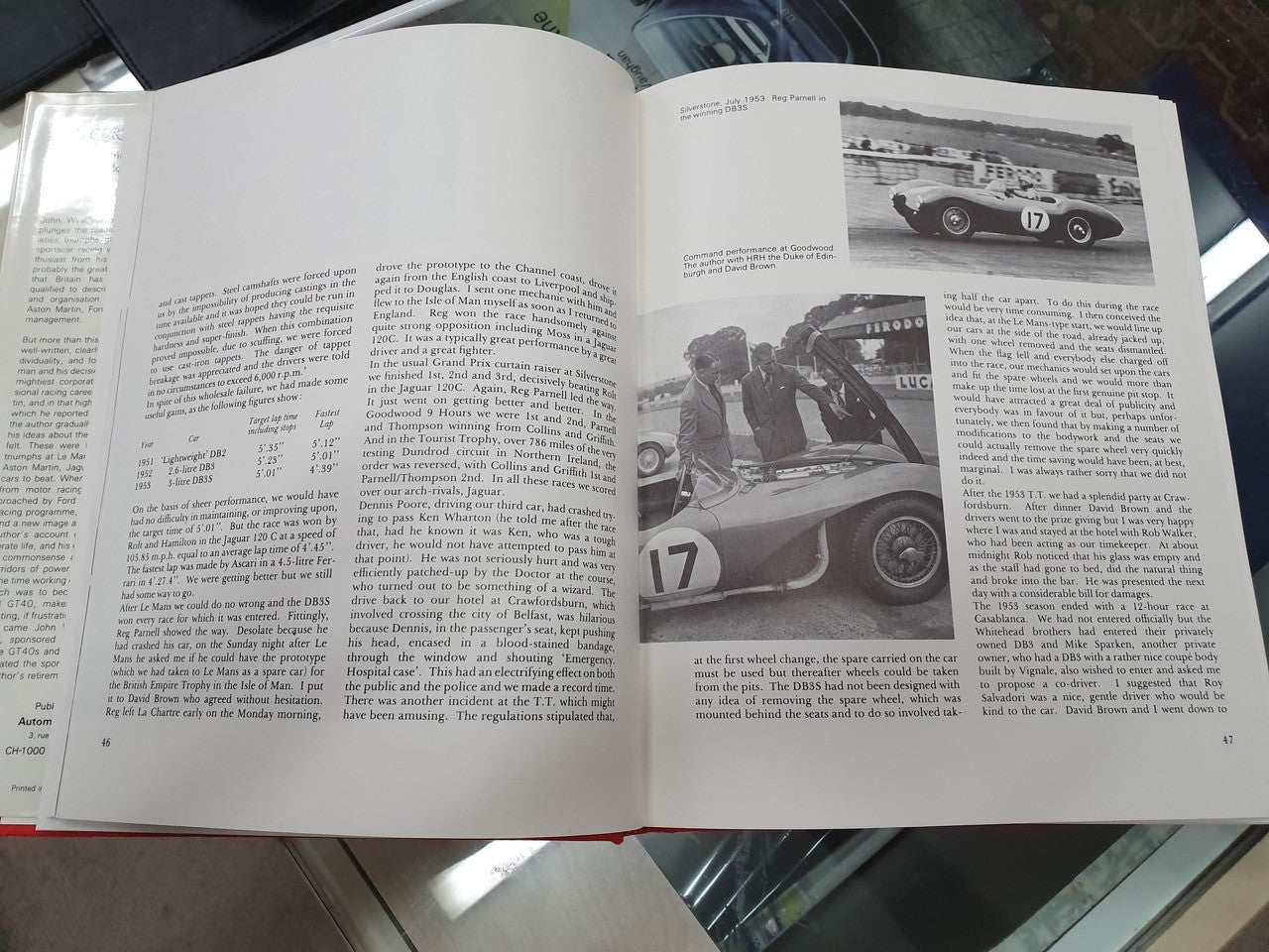 The Certain Sound: Thirty Years of Motor Racing - 30 Years of Motor Racing (Hardcover 1982, John Wyer)