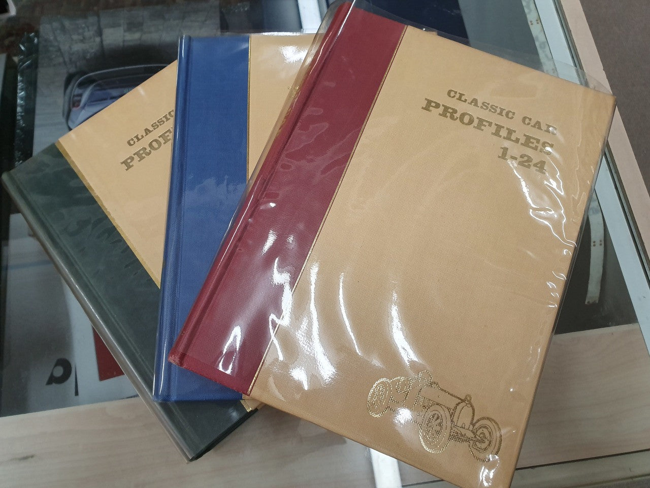 Profile Publications - Complete Set of 96 Books - Classic Car Profiles 1-96 ( Bound 3 Volume Set)